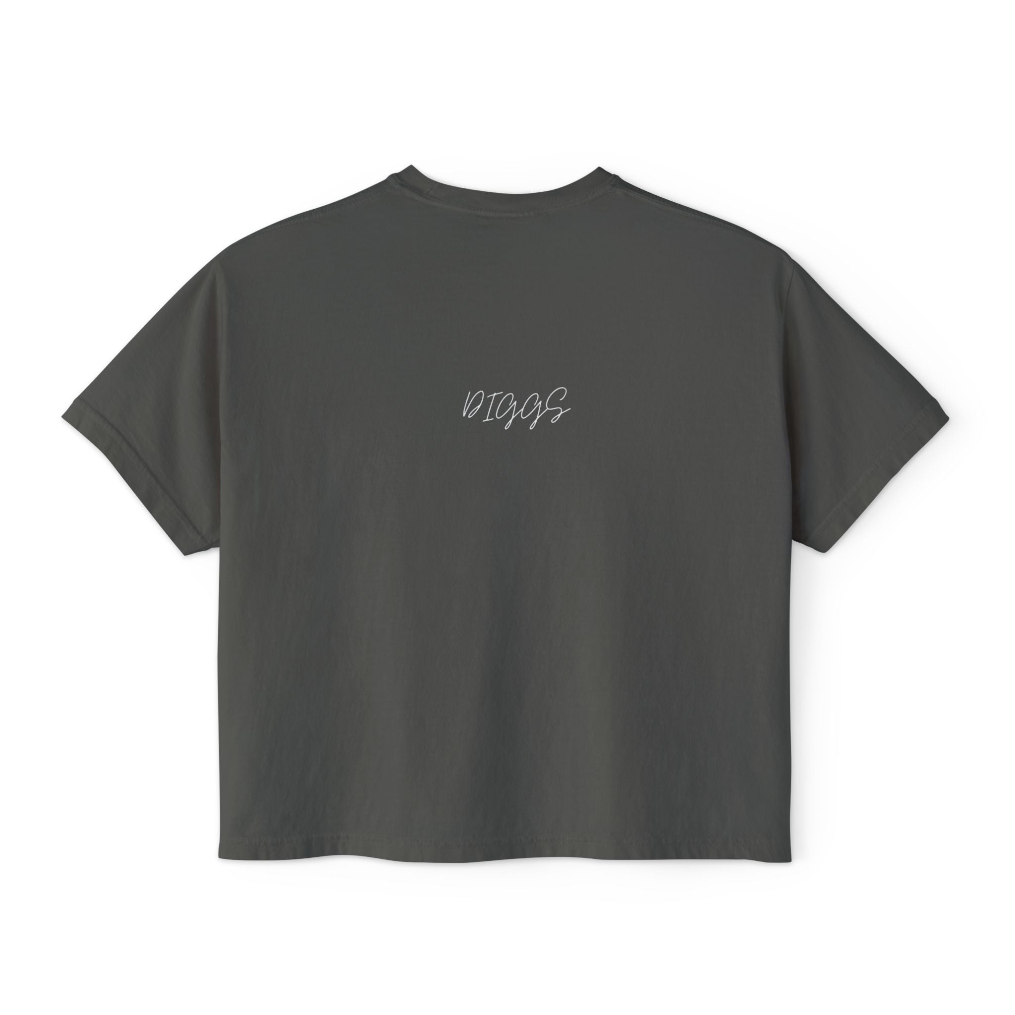 Women's Diggs Boxy Shirt (Black and Grey)